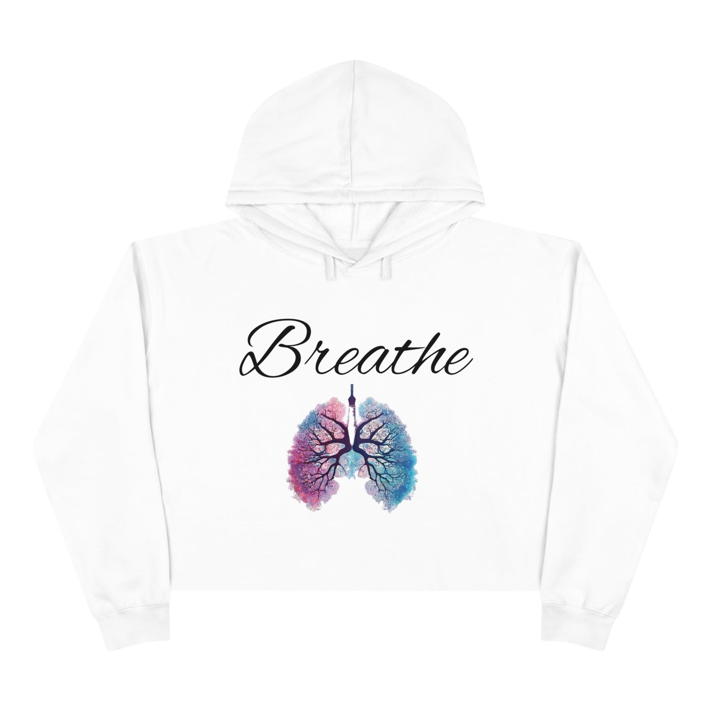 Breathe Crop Hoodie