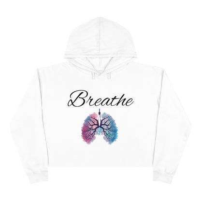 Breathe Crop Hoodie