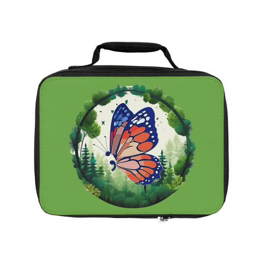 Semi-Colon Butterfly Lunch Bag