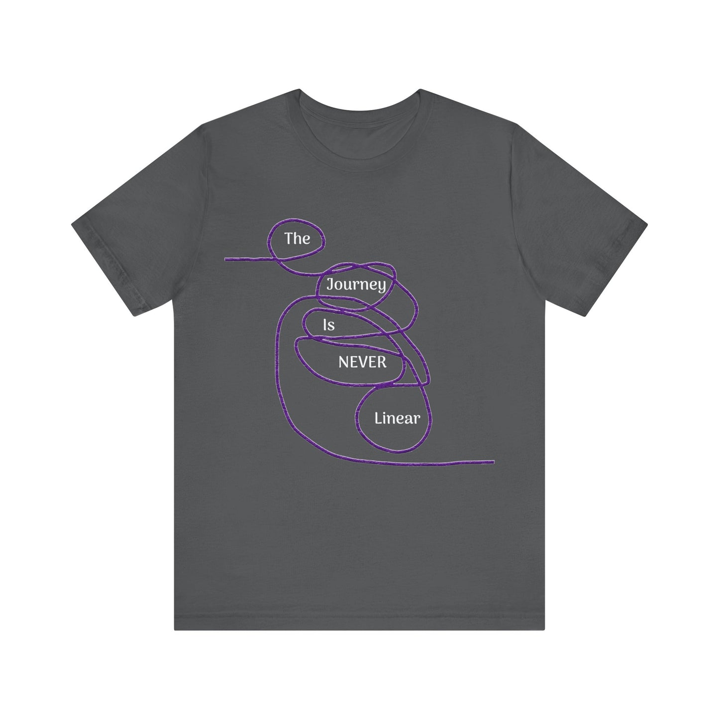 The Journey is Never Linear T-Shirt