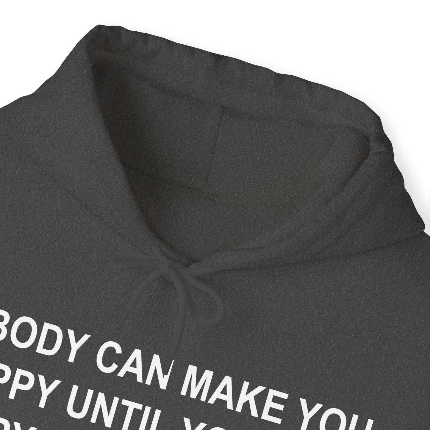 Happy with Yourself Heavy Blend™ Hooded Sweatshirt