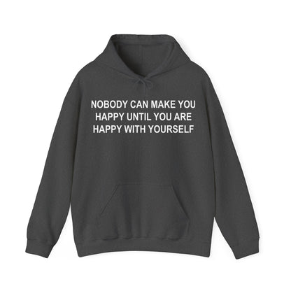 Happy with Yourself Heavy Blend™ Hooded Sweatshirt