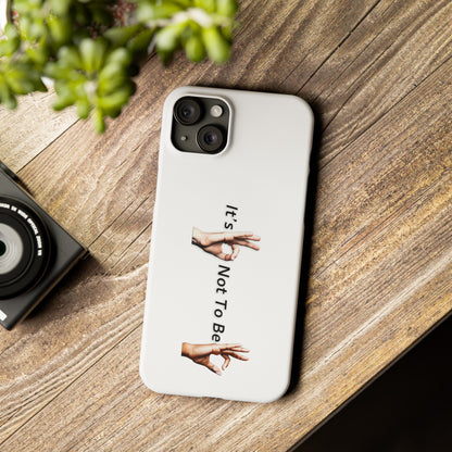 It's OK Not To Be OK Hands Slim Phone Cases