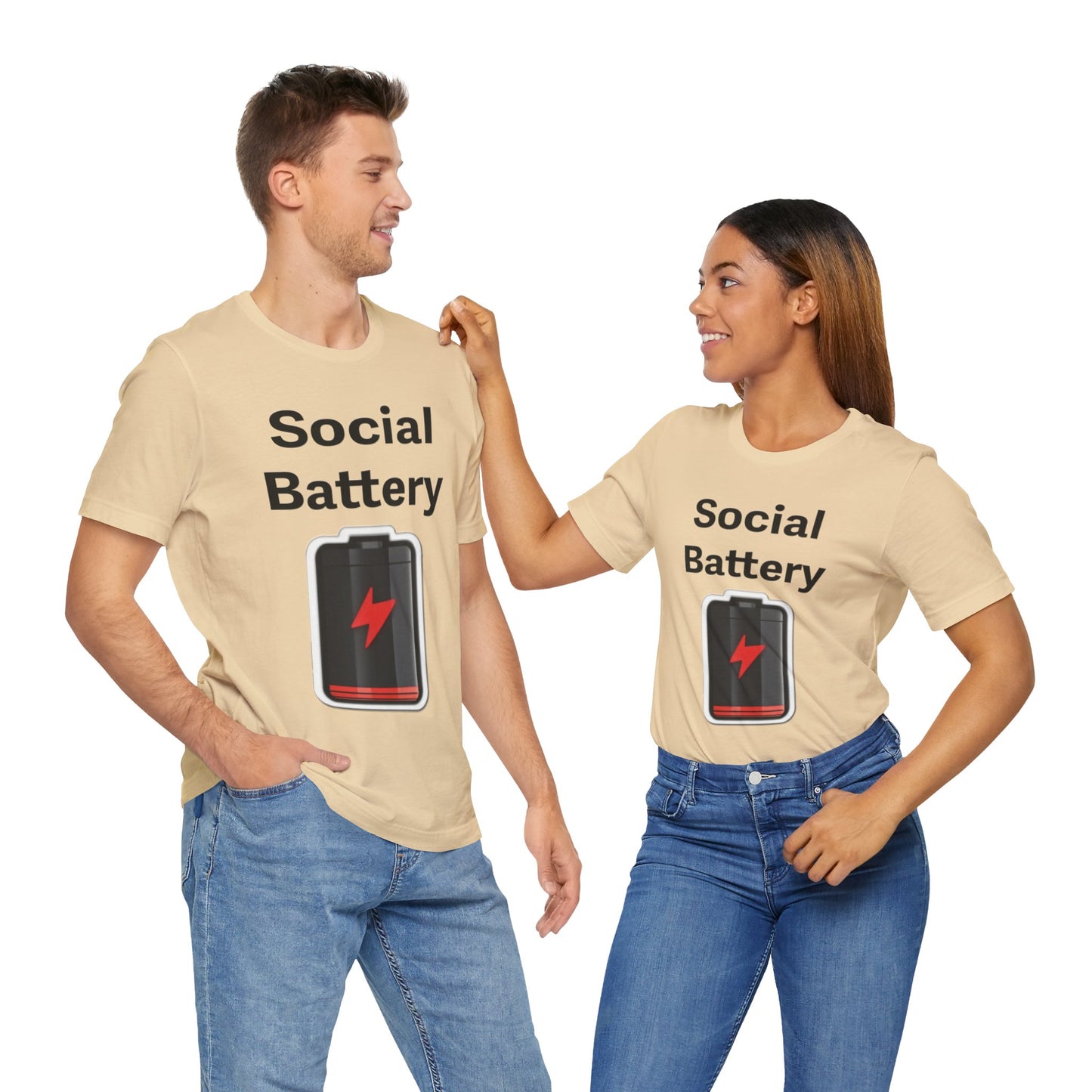 Social Battery Low T-Shirt