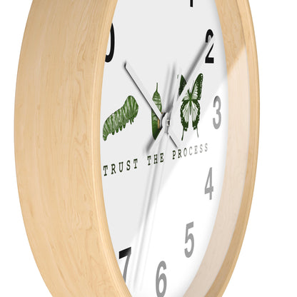 Trust The Process Wall Clock