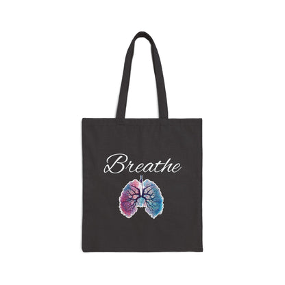 Breathe Cotton Canvas Tote Bag