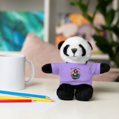 Positivity is a Superpower Female Superhero Stuffed Animals with Tee