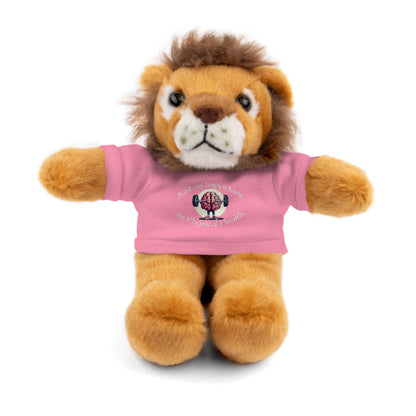 Mental Health Muscle Stuffed Animals with Tee