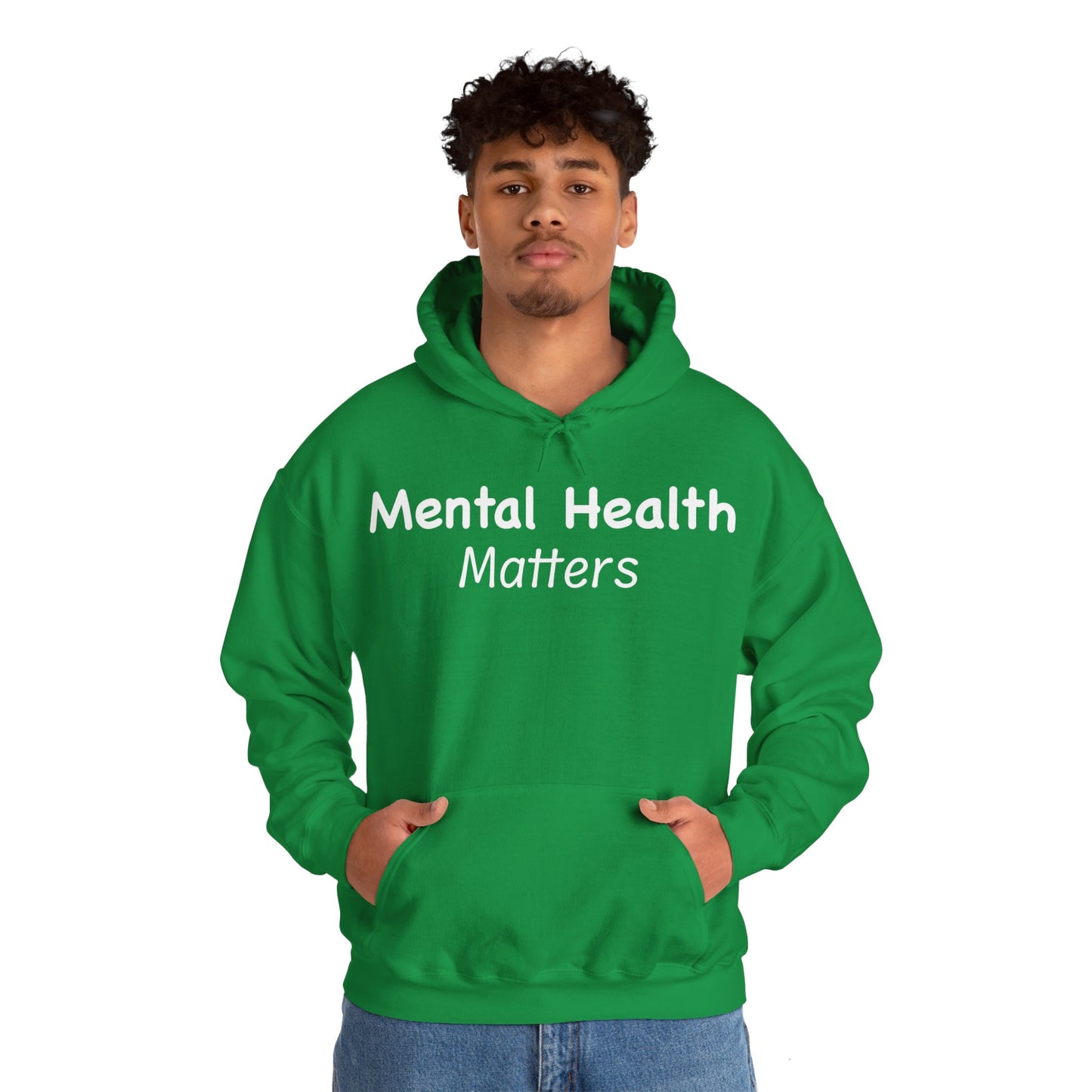 Mental Health Matters Heavy Blend™ Hooded Sweatshirt