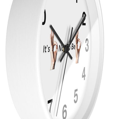 It's OK Not To Be OK Hands Wall Clock