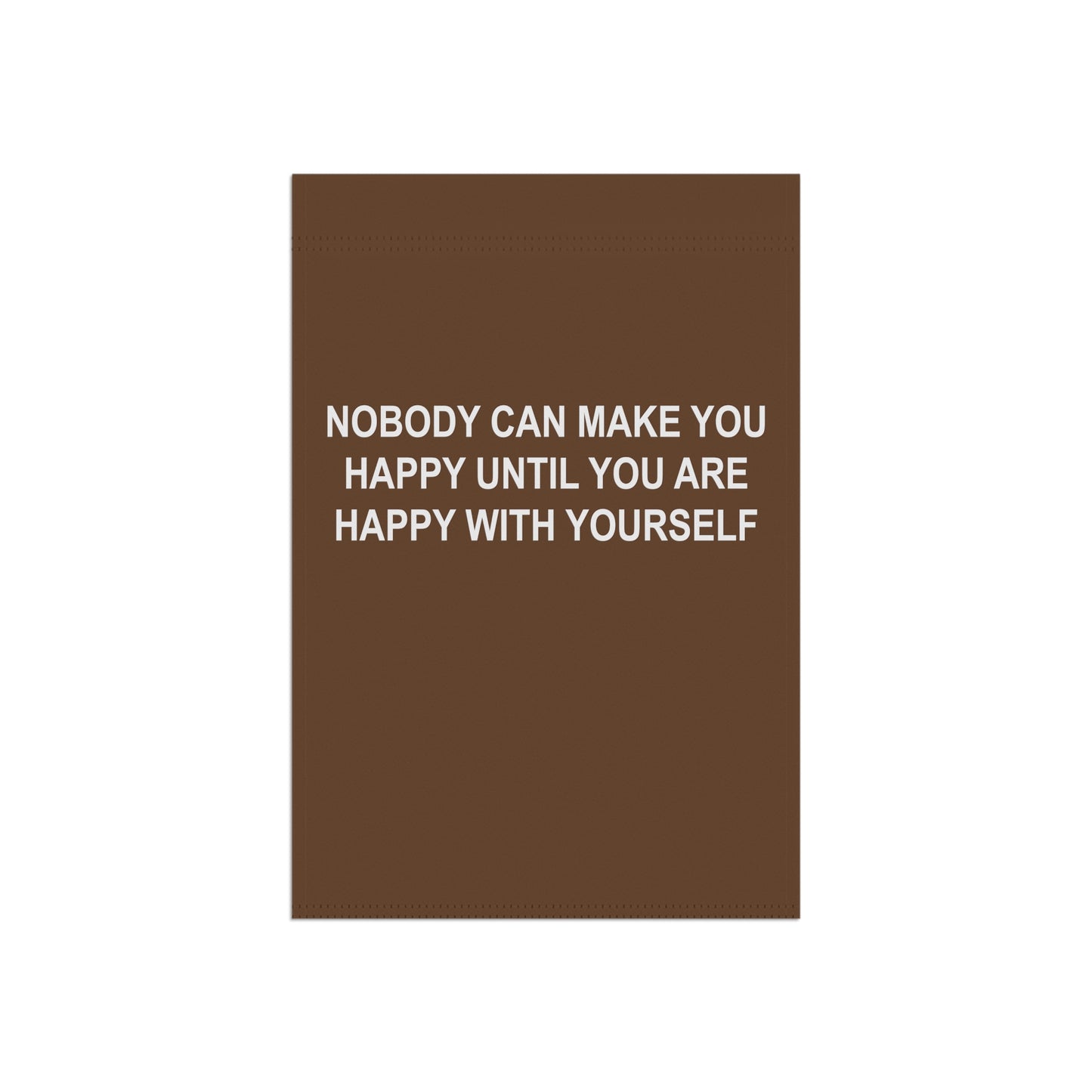 Happy with Yourself Garden & House Banner