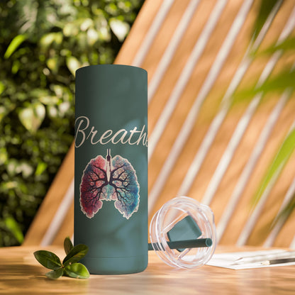 Breathe Skinny Matte Tumbler, 20oz