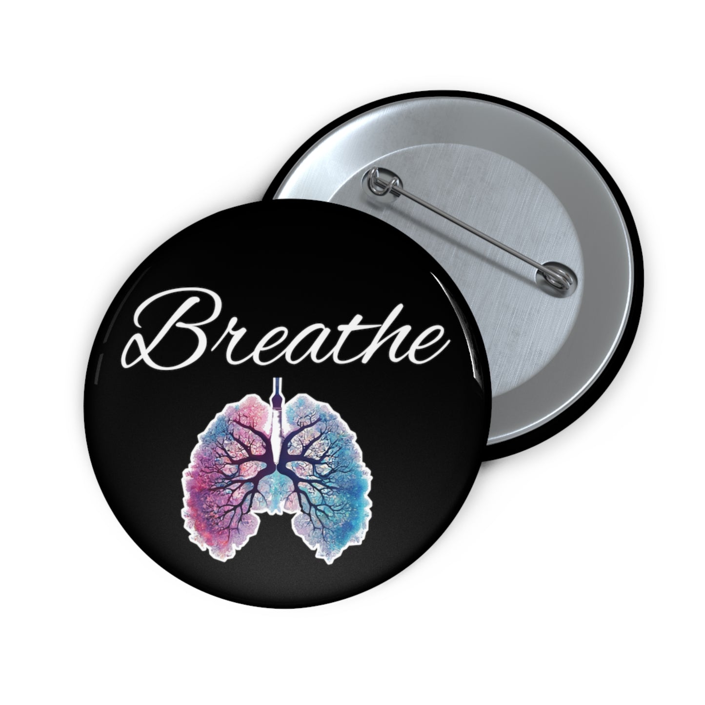 Breathe Pin Buttons