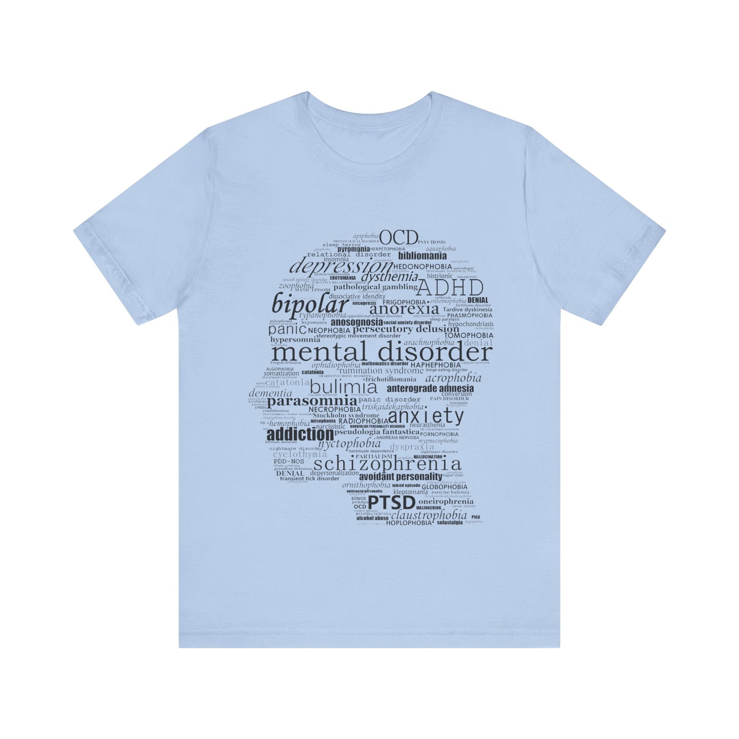 Mental Disorder Silhouette T-Shirt