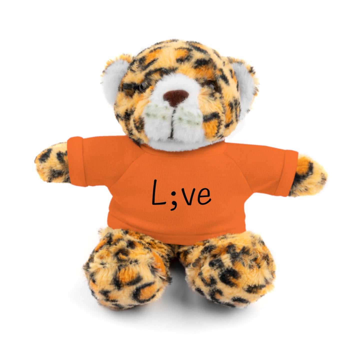 Semi-Colon L;ve Stuffed Animals with Tee