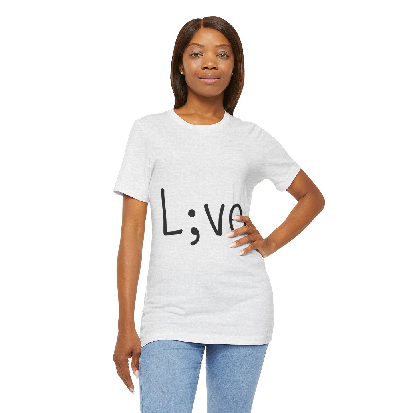 Semi-Colon L;ve T-Shirt