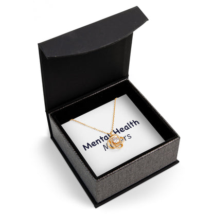 Mental Health Matters Love Knot Necklace