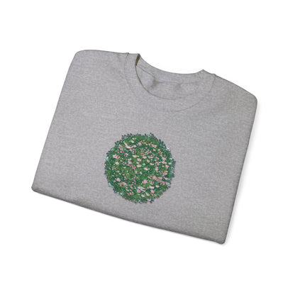 Flowers Semi-Colon Unisex Heavy Blend™ Crewneck Sweatshirt