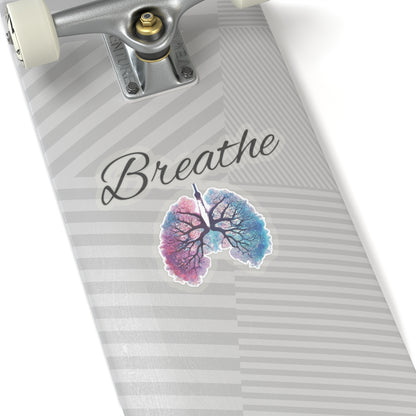 Breathe Kiss-Cut Stickers