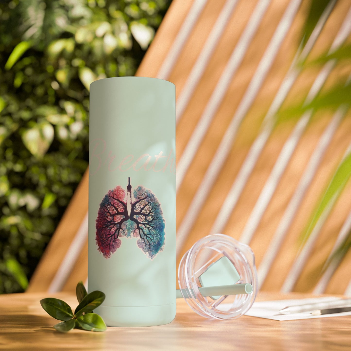 Breathe Skinny Matte Tumbler, 20oz