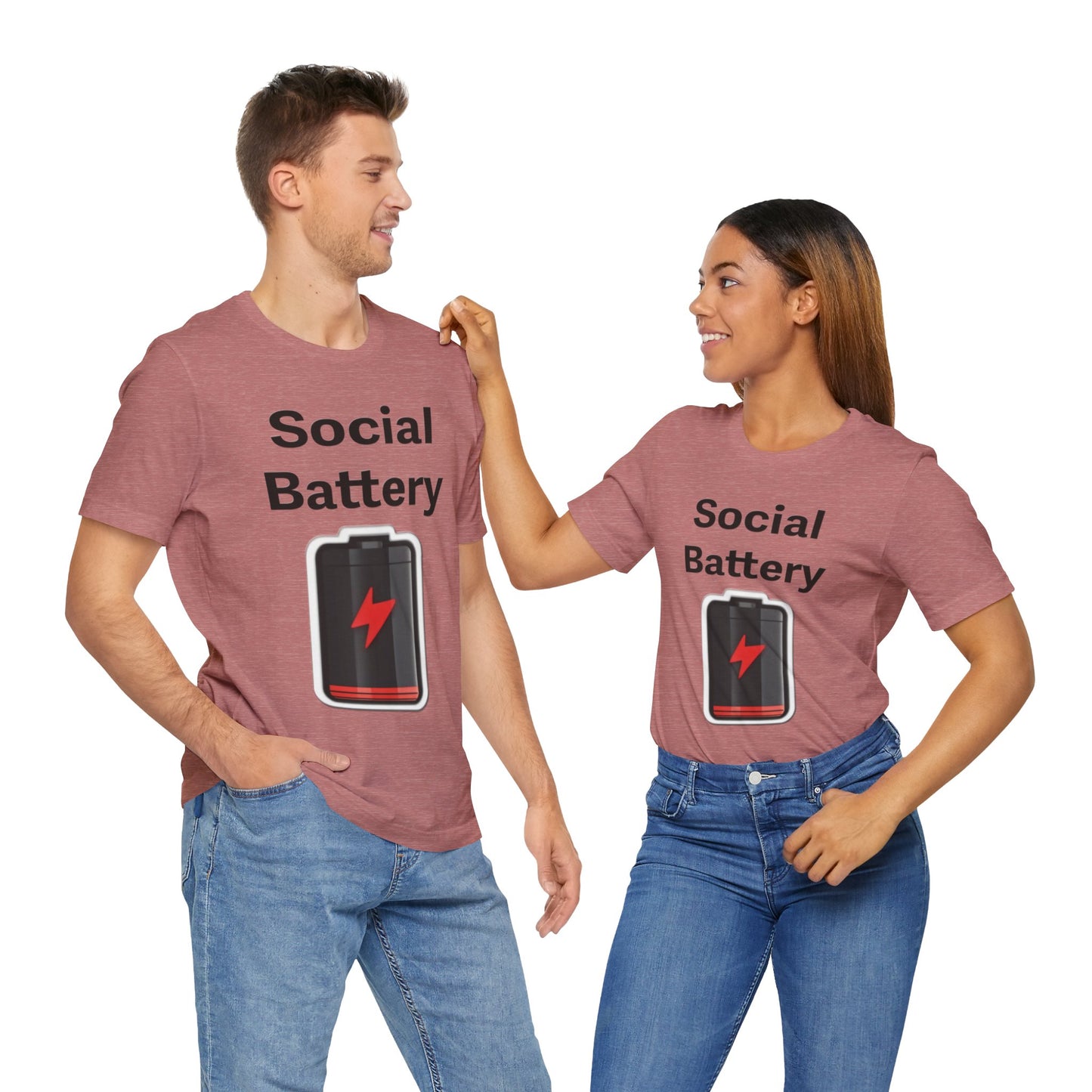 Social Battery Low T-Shirt