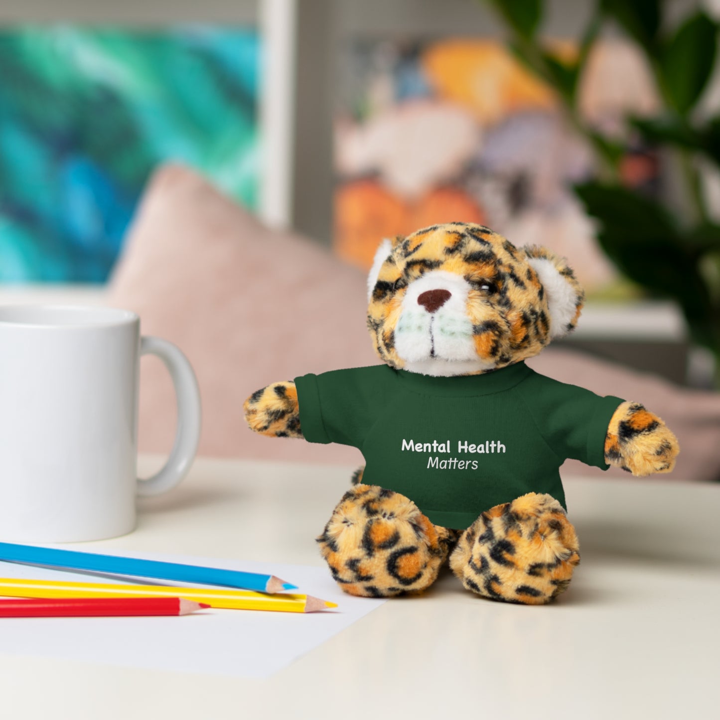 Mental Health Matters Stuffed Animals with Tee