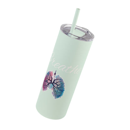 Breathe Skinny Matte Tumbler, 20oz