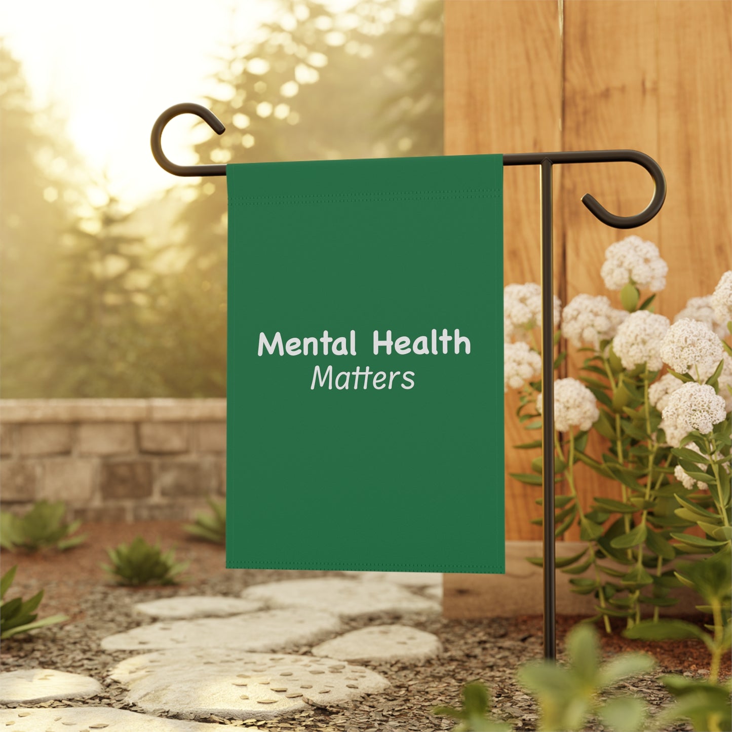 Mental Health Matters Garden & House Banner