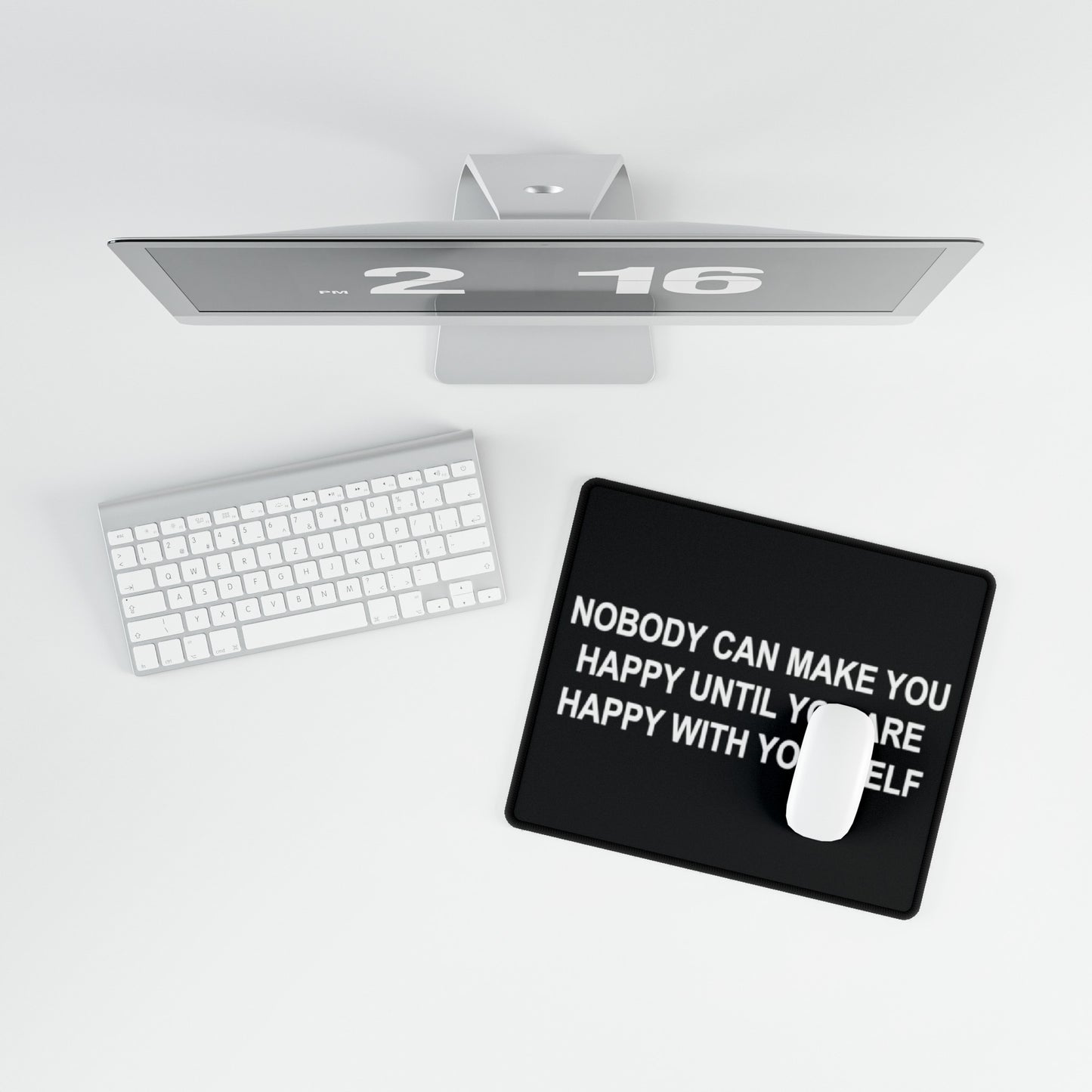 Happy with Yourself Desk Mats