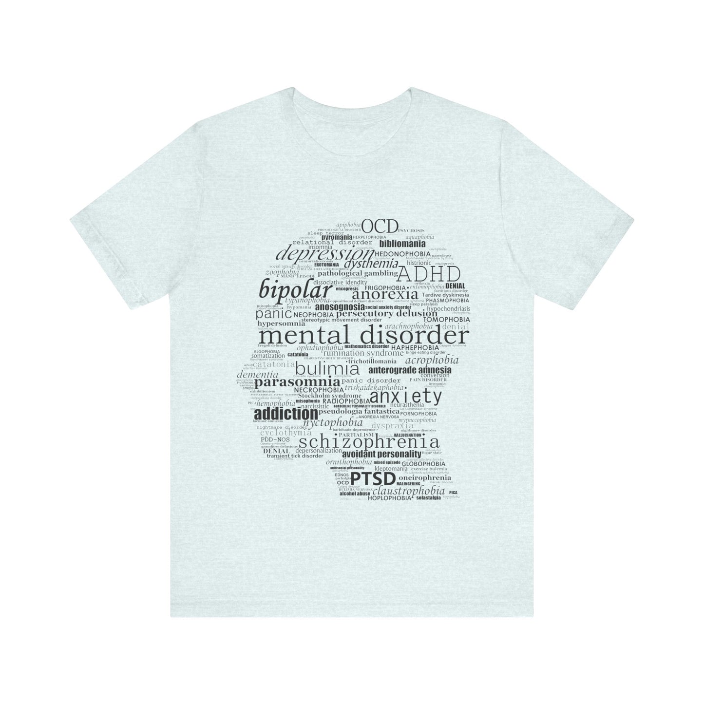 Mental Disorder Silhouette T-Shirt