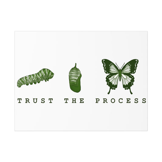 Trust The Process Poster