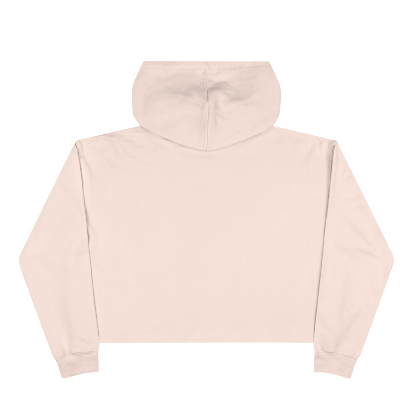 Flowers Semi-Colon Crop Hoodie