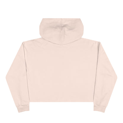 Flowers Semi-Colon Crop Hoodie