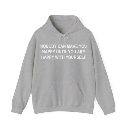 Happy with Yourself Heavy Blend™ Hooded Sweatshirt