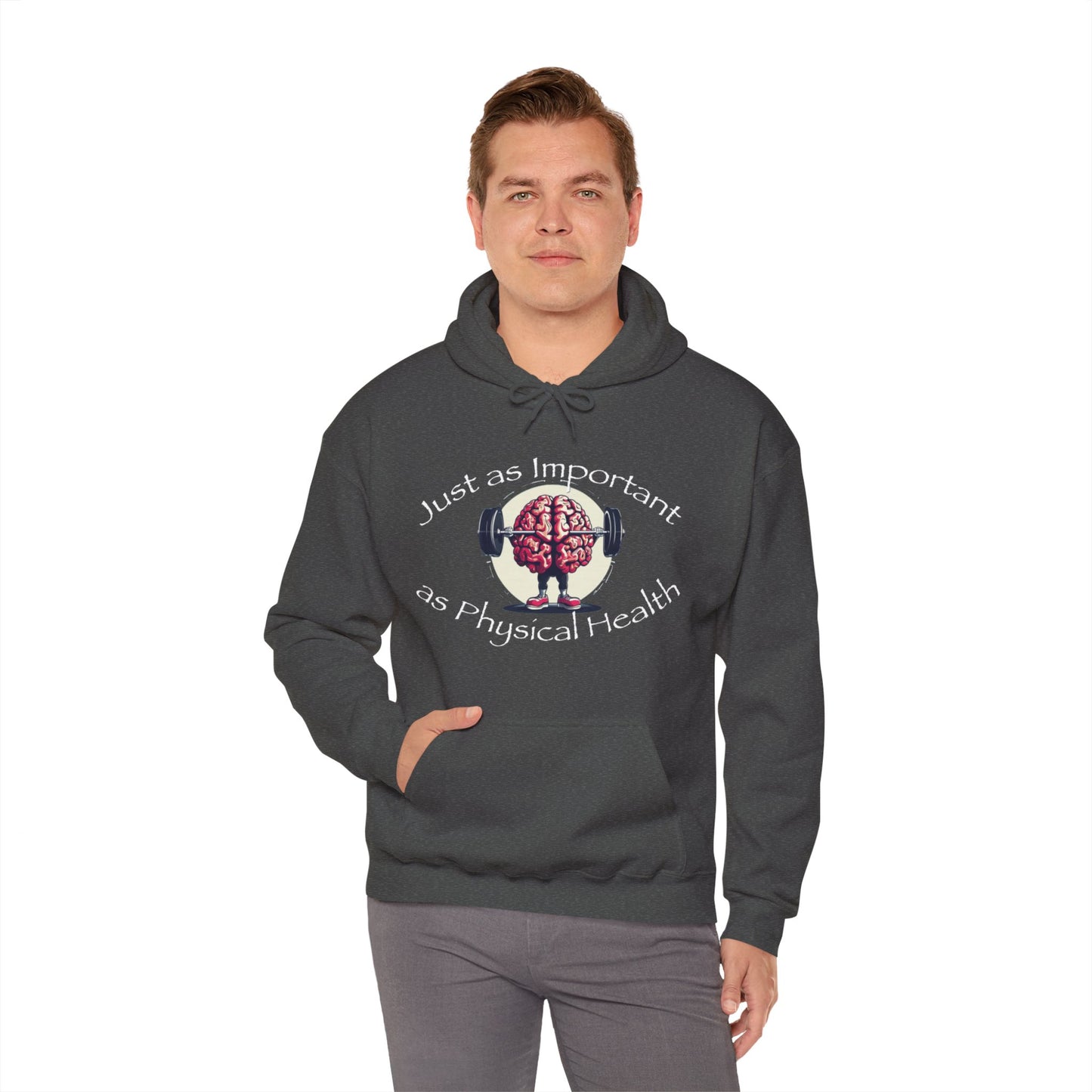 Mental Health Muscle Heavy Blend™ Hooded Sweatshirt