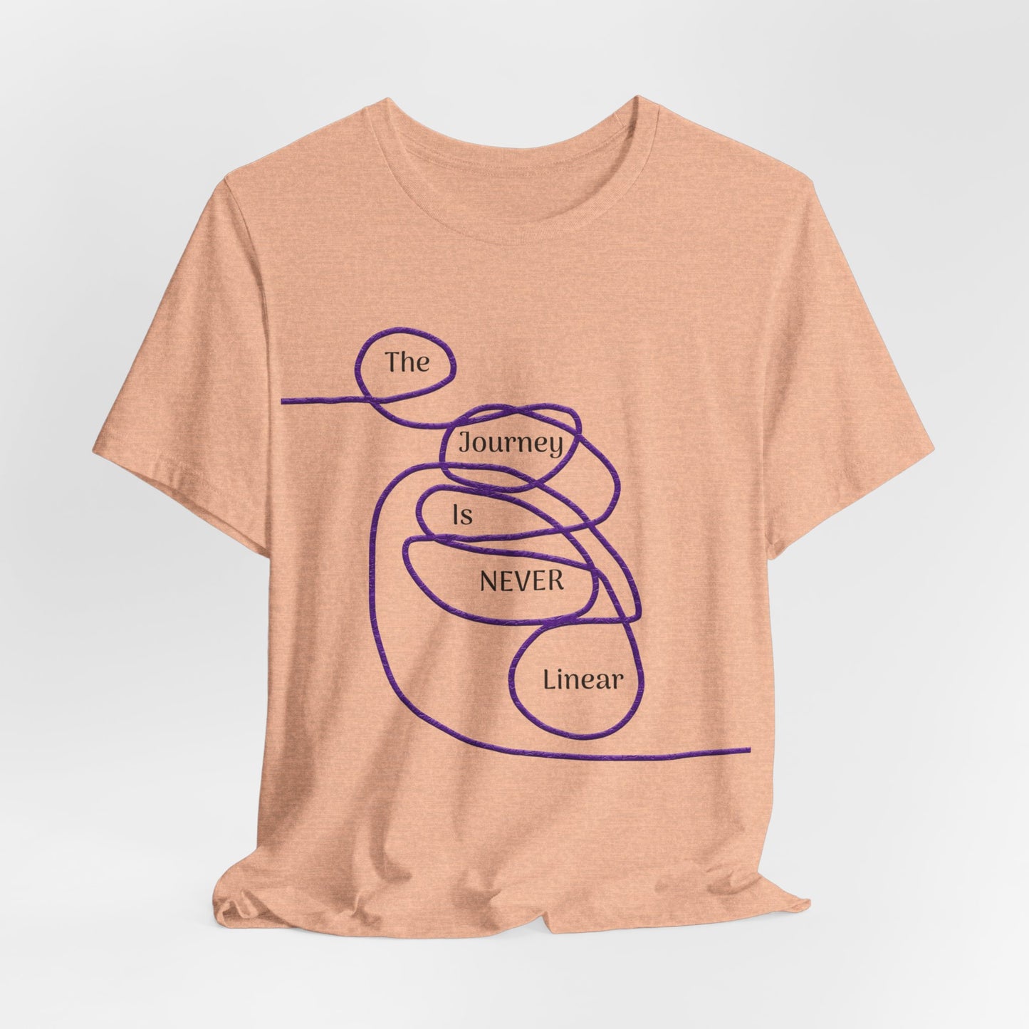 The Journey is Never Linear T-Shirt