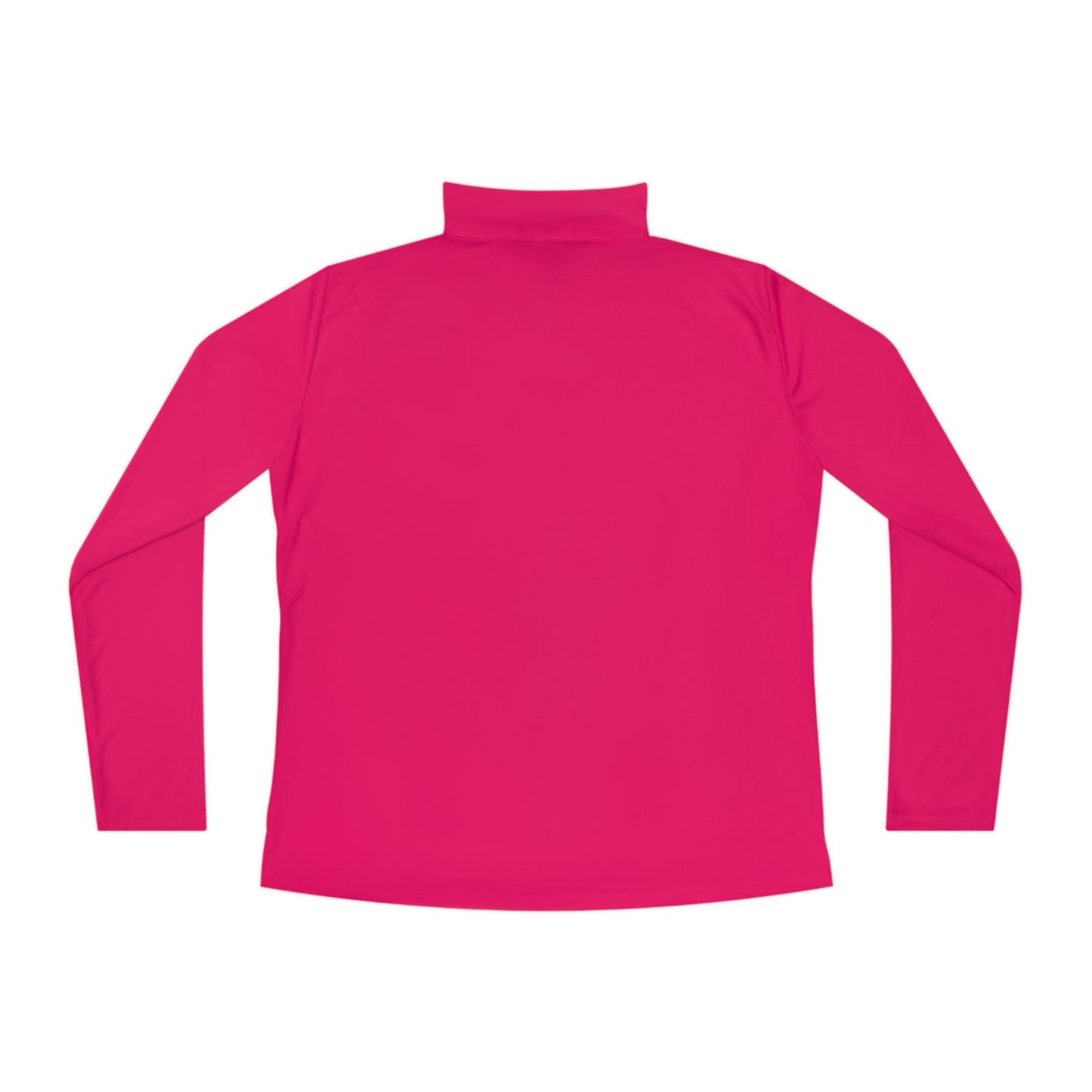 Semi-Colon Butterfly Ladies Quarter-Zip Pullover