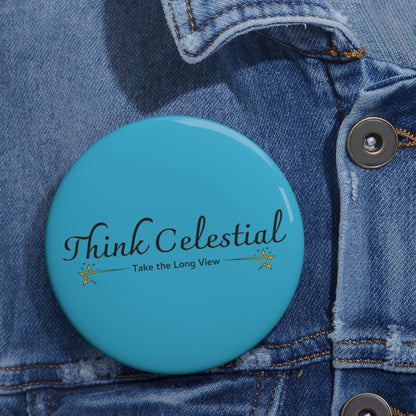 Think Celestial Pin Buttons