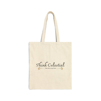 Think Celestial Cotton Canvas Tote Bag