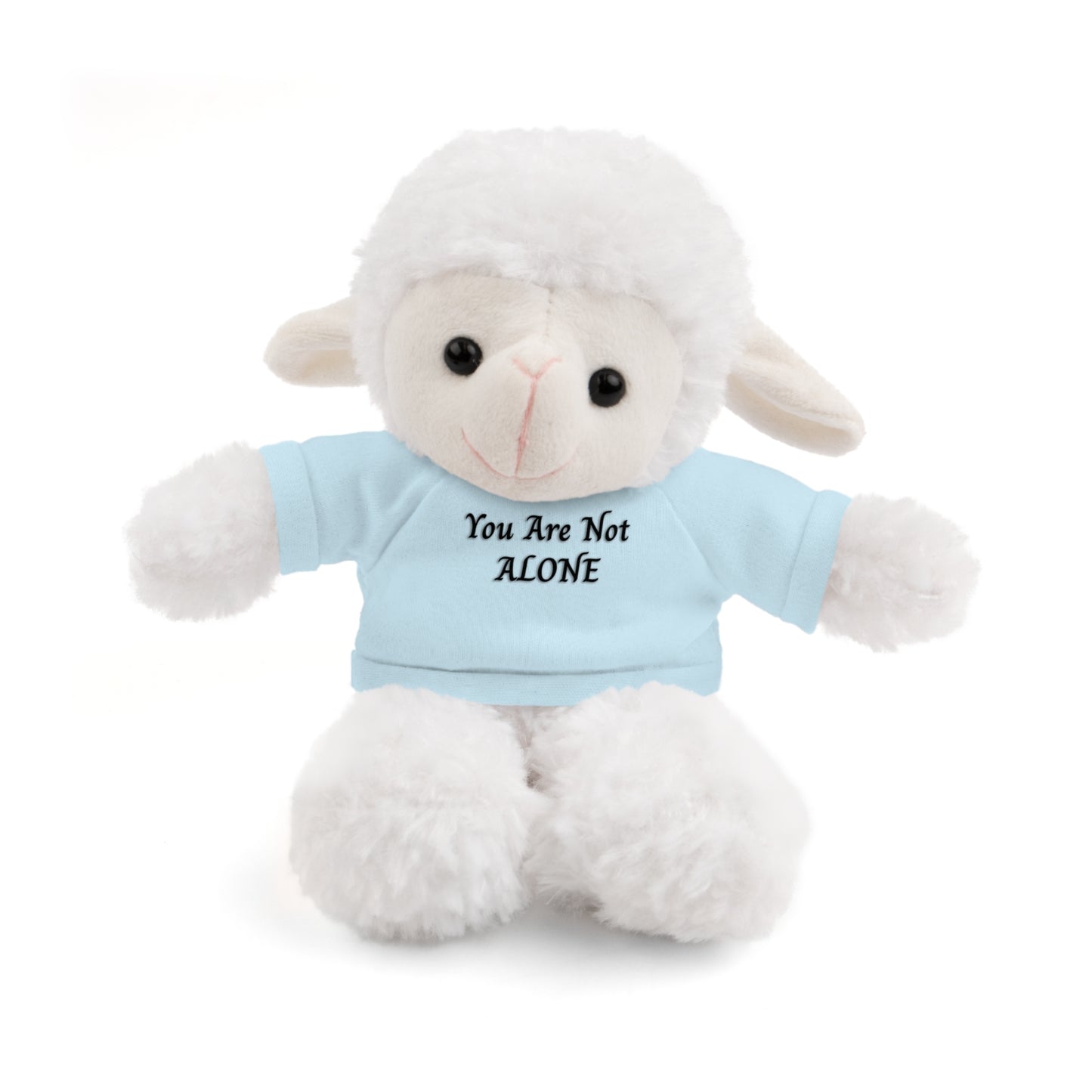 You Are Not Alone Stuffed Animals with Tee