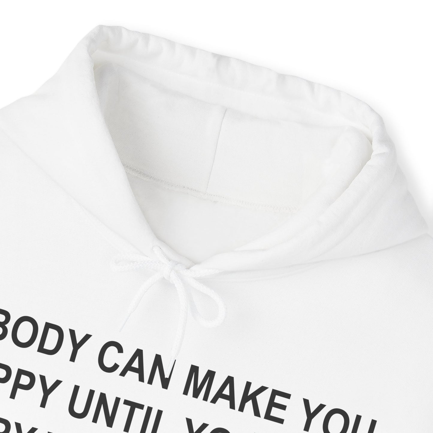 Happy with Yourself Heavy Blend™ Hooded Sweatshirt