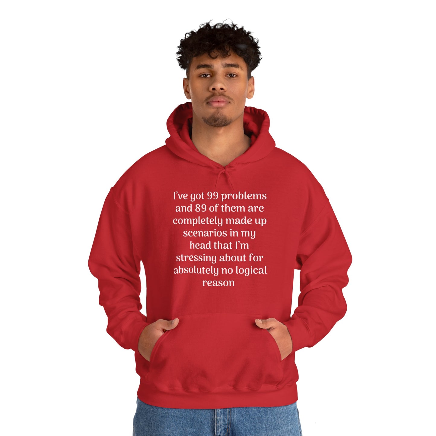 99 Problems Heavy Blend™ Hooded Sweatshirt