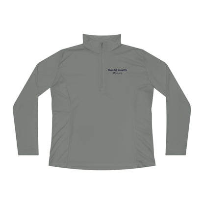 Mental Health Matters Ladies Quarter-Zip Pullover