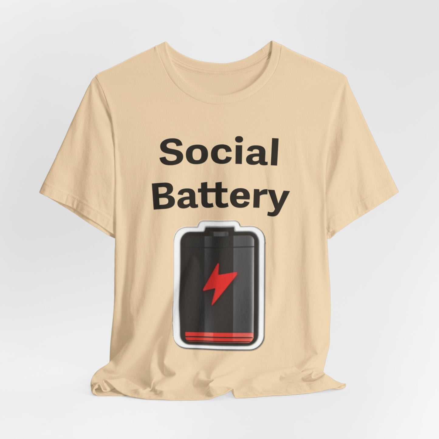 Social Battery Low T-Shirt