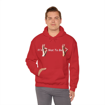 It's OK Not To Be OK Hands Heavy Blend™ Hooded Sweatshirt