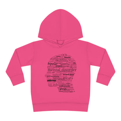 Mental Disorder Silhouette Pullover Fleece Hoodie