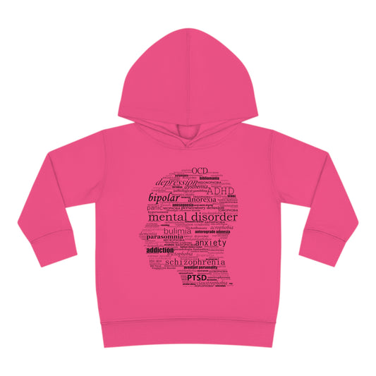 Mental Disorder Silhouette Pullover Fleece Hoodie