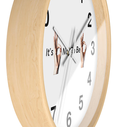 It's OK Not To Be OK Hands Wall Clock