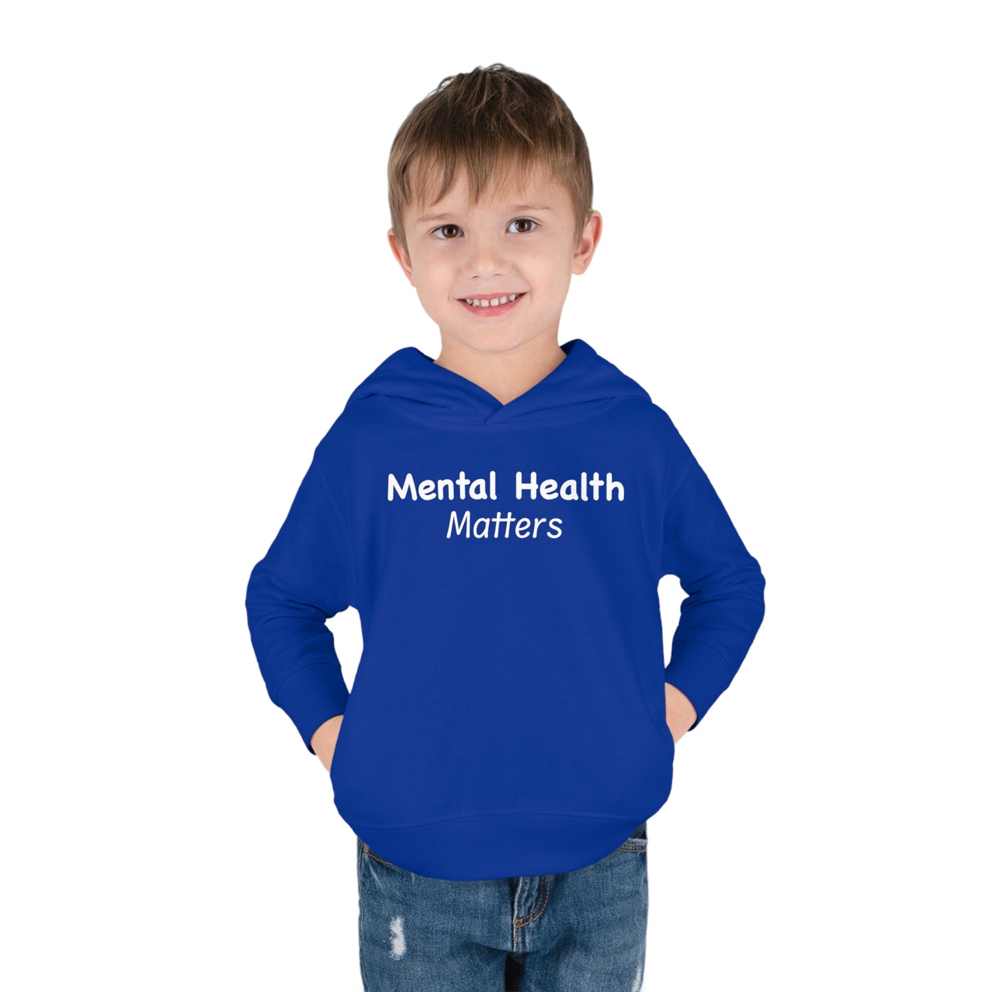 Mental Health Matters Toddler Pullover Fleece Hoodie