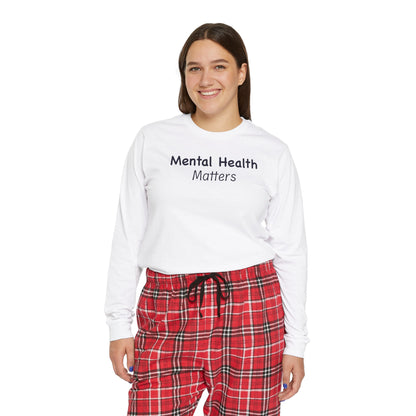 Mental Health Matters Women's Long Sleeve Pajama Set